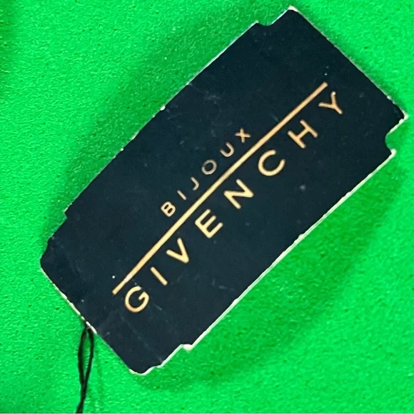 Givenchy New Old Stock Vintage Pewter Tone Chunky Link Bracelet